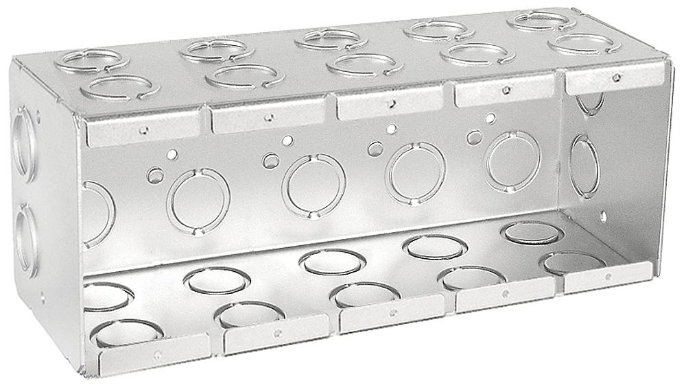 MASONRY BOX 3-1/2&#34; DEEP 5 GANG