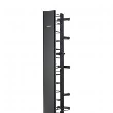 Hubbell Premise Wiring VME614C1 - VME VERT MGR,7'Hx6"Wx14"D, FRONT CVR