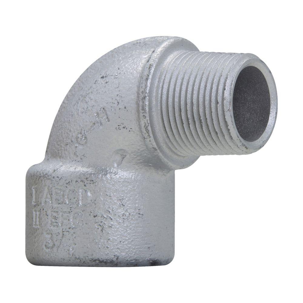 1/2 NPT AL 90 DEG MALE-FEM DIV 1 ELBOW