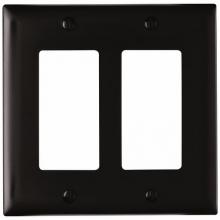 Legrand-Pass & Seymour TP262BK - TRADEMASTER PLATE 2G 2 DECOR BK