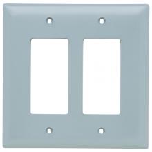 Legrand-Pass & Seymour TPJ262GRY - TRADEMASTER WP JUMBO 2G 2DECOR GRY