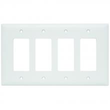 Legrand-Pass & Seymour TPJ264W - TRADEMASTER WP JUMBO 4G 4DECOR WH